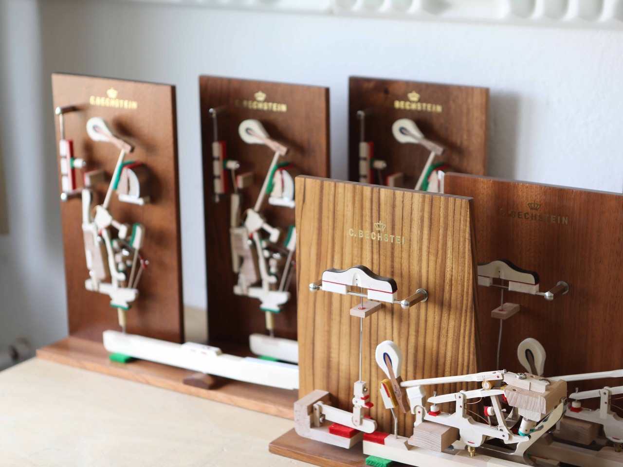 Photos of technician training workshops