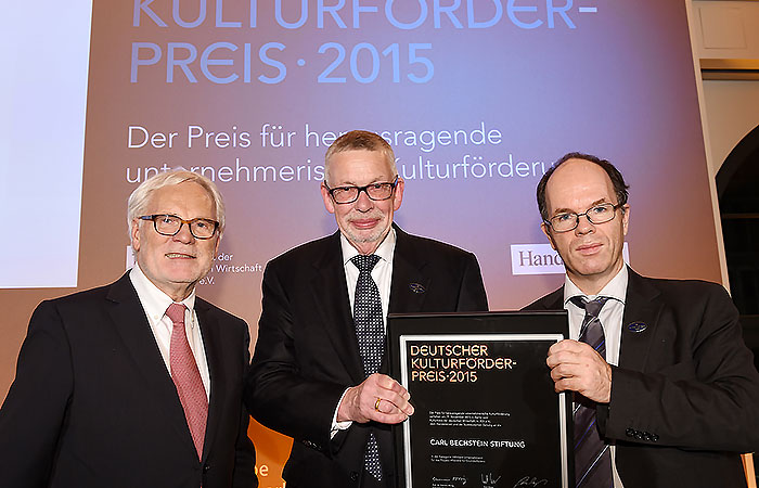 The Carl Bechstein Foundation wins the German Culture Prize