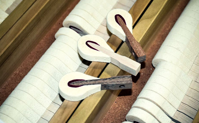 Piano News: C. Bechstein produces its own hammer heads
