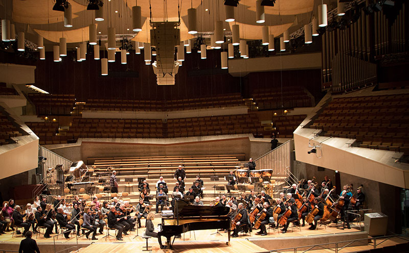 Dudana Mazmanishvili plays C. Bechstein at the Philharmonie Berlin