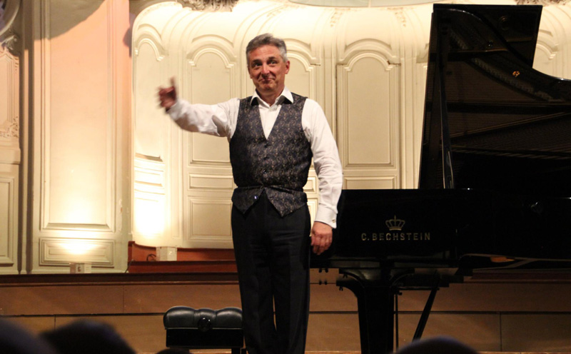 Michel Dalberto at Salle Gaveau in Paris