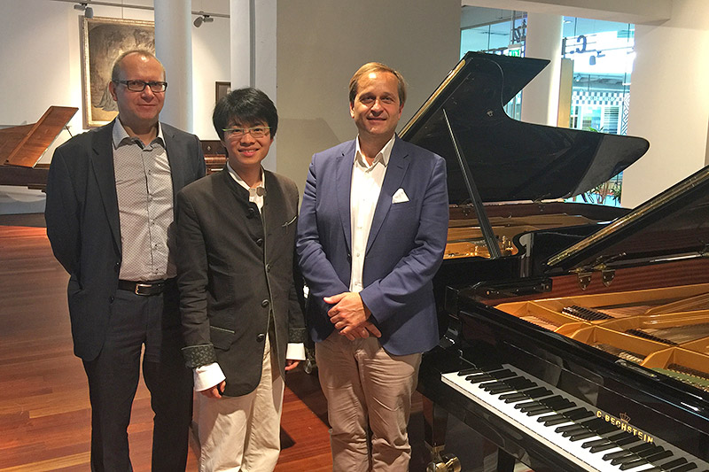 New C. Bechstein grand piano for the Brucknerhaus in Linz