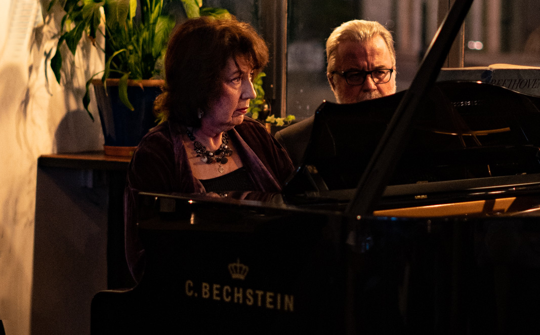 Imogen Cooper live at Fidelio Orchestra Café in London