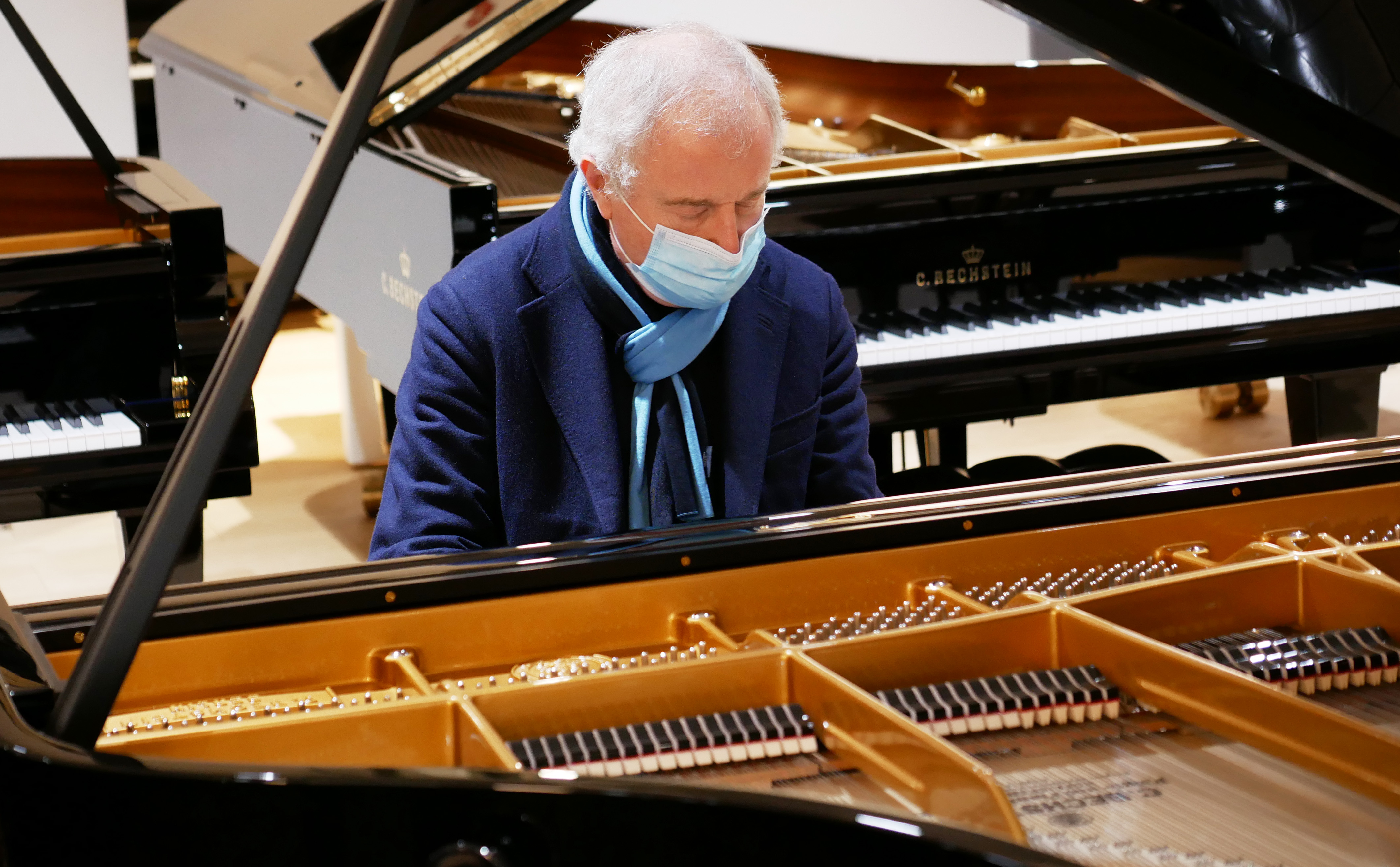 New grand pianos for the Kronberg Academy - chosen by Sir András Schiff and Kirill Gerstein
