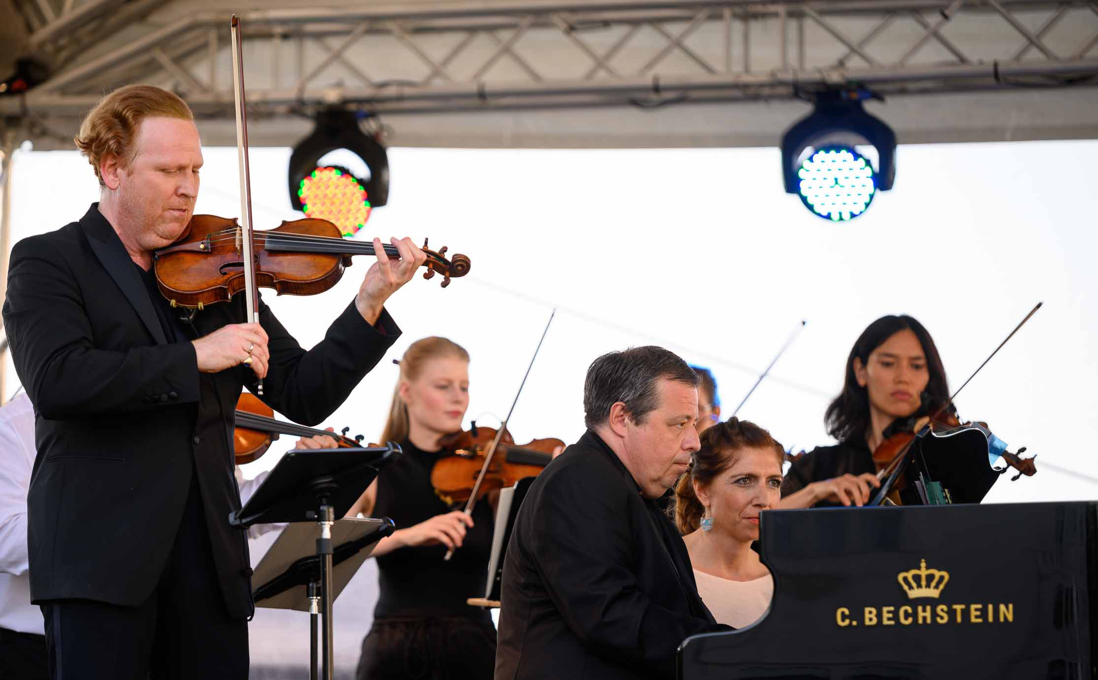 Daniel Hope mit C. Bechstein im Grand Hotel Heiligendamm