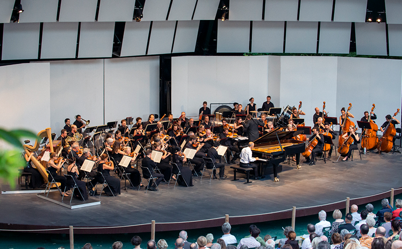 Great success for C. Bechstein in La Roque d'Anthéron