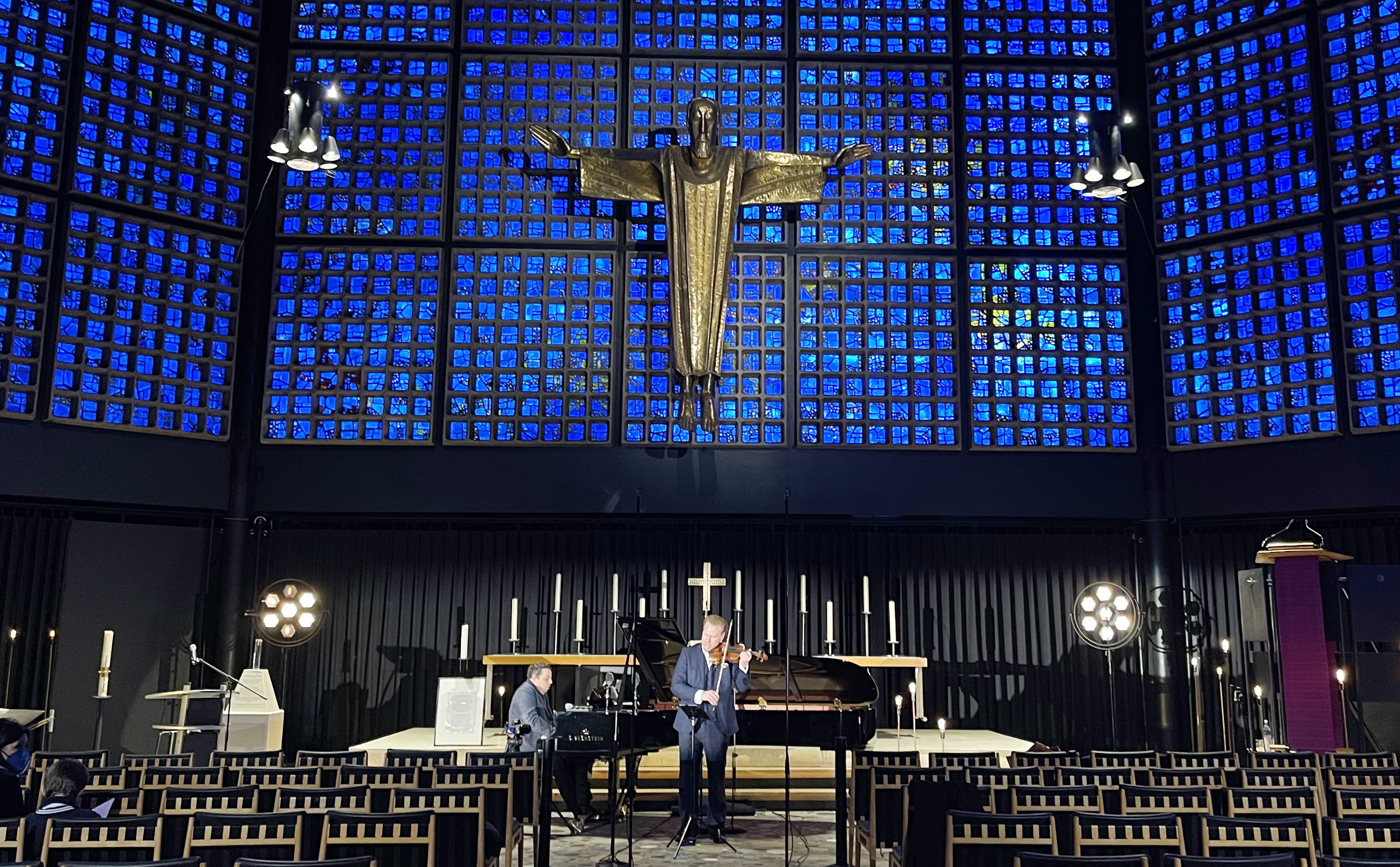 Showing solidarity and humanity with music