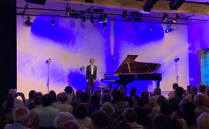 C. Bechstein at the Nohant Festival in France