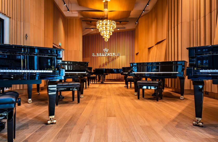 Unique in the world: The C. Bechstein Grand Piano Lounge in Hamburg