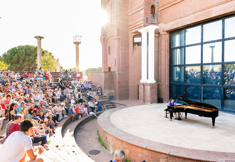 C. Bechstein im Einsatz beim Festival International de Piano de La Roque d'Anthéron
