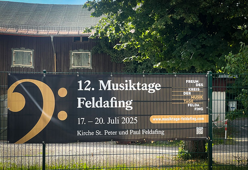 Die 12. Musiktage Feldafing in Kooperation mit C. Bechstein