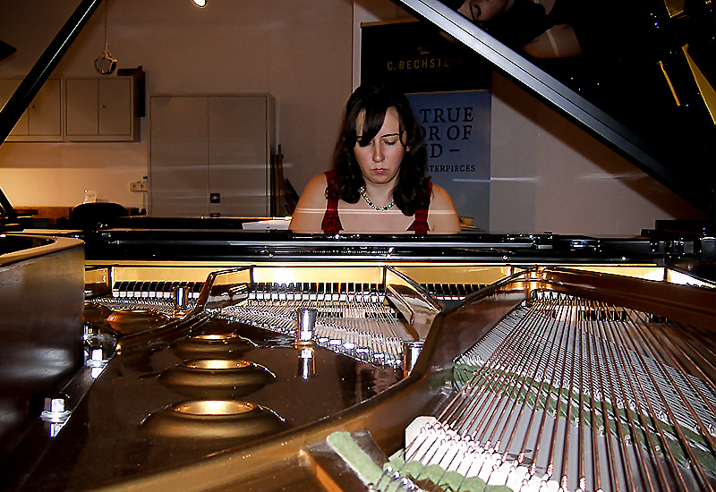 Maria Lettberg at C. Bechstein