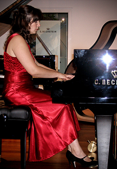 Maria Lettberg at C. Bechstein