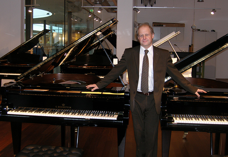 Wolfgang Manz im C. Bechstein Centrum