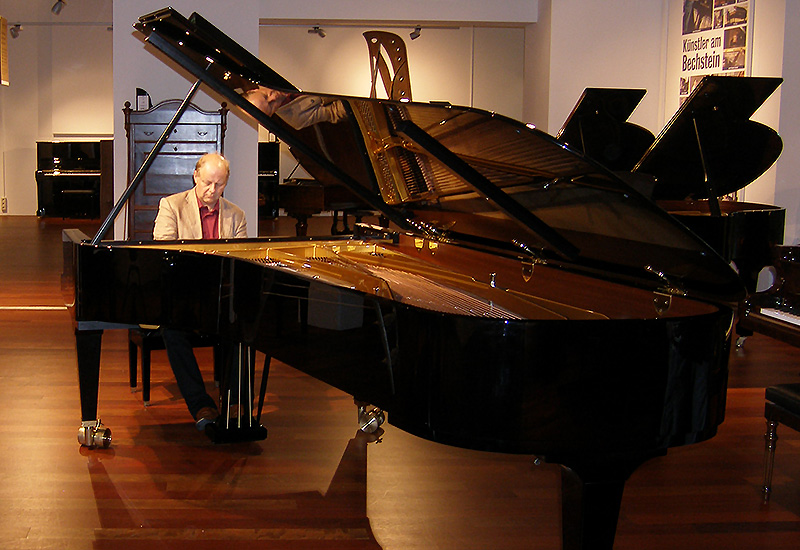 Wolfgang Manz im C. Bechstein Centrum