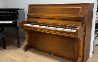 Klavier Weiss 110 - Mahagoni/Nussbaum - Weiss - Spaichingen