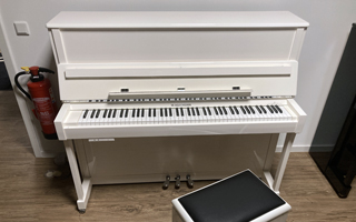 Tradition T 122 Vario weiß poliert, Chrombeschläge - W.&nbsp;Hoffmann