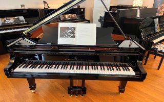 C. Bechstein Flügel Modell B-203 Baujahr 1868 schwarz poliert generalüberholt - Steinway