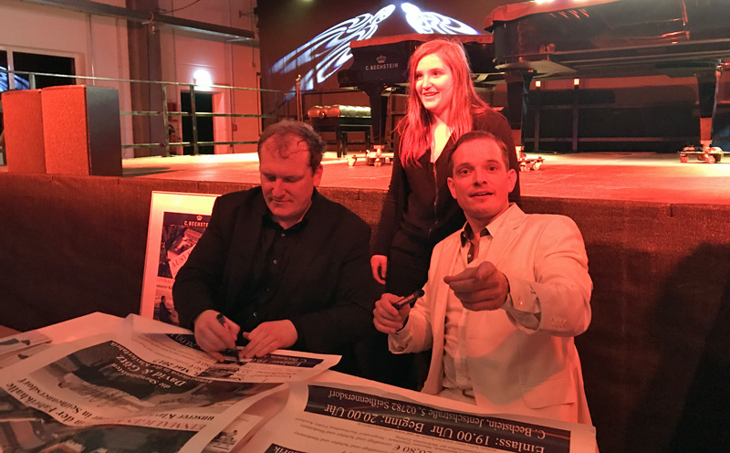 David & Götz enthrall the audience in Seifhennersdorf